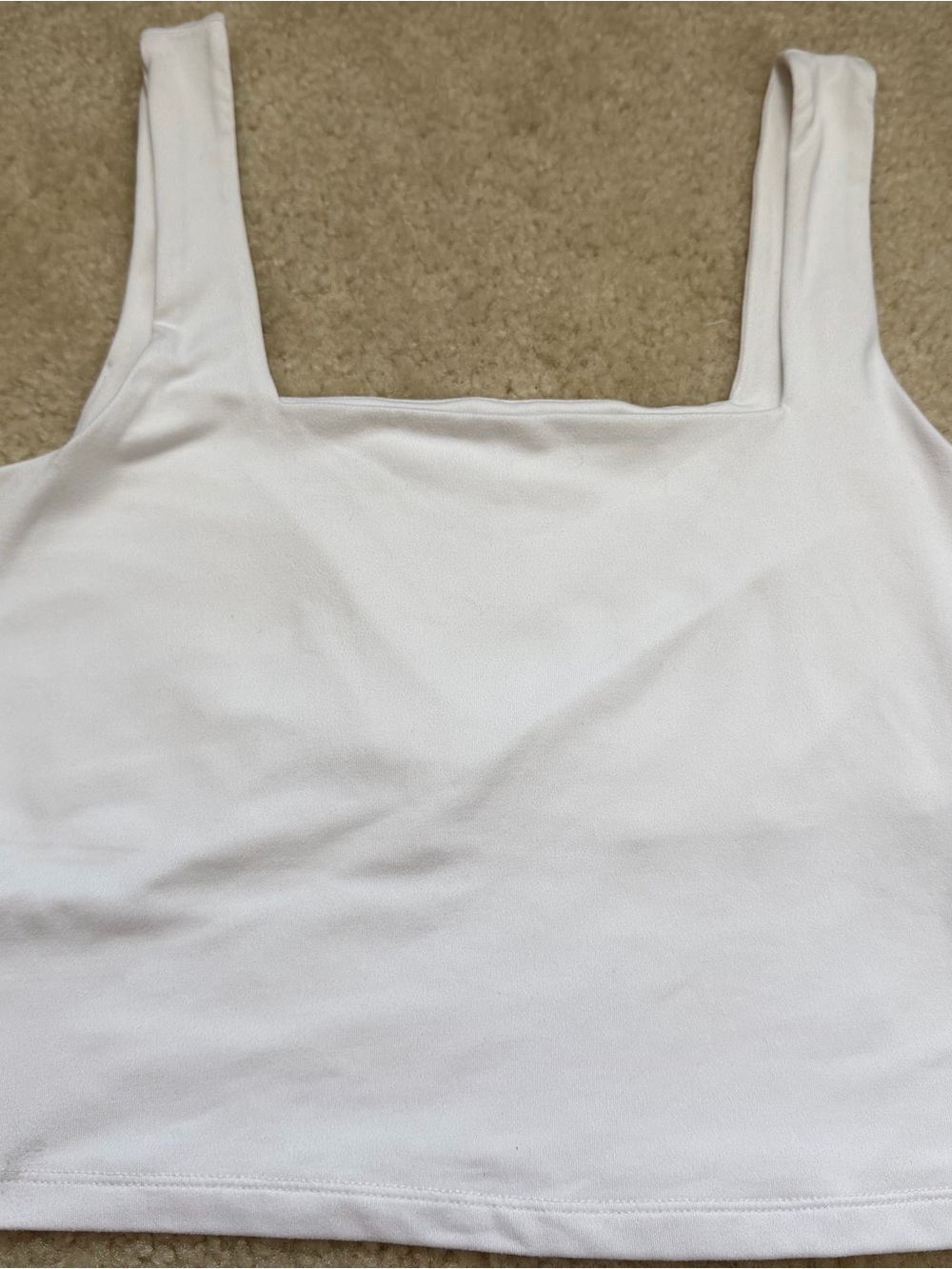 Hollister Women's White Tank Top